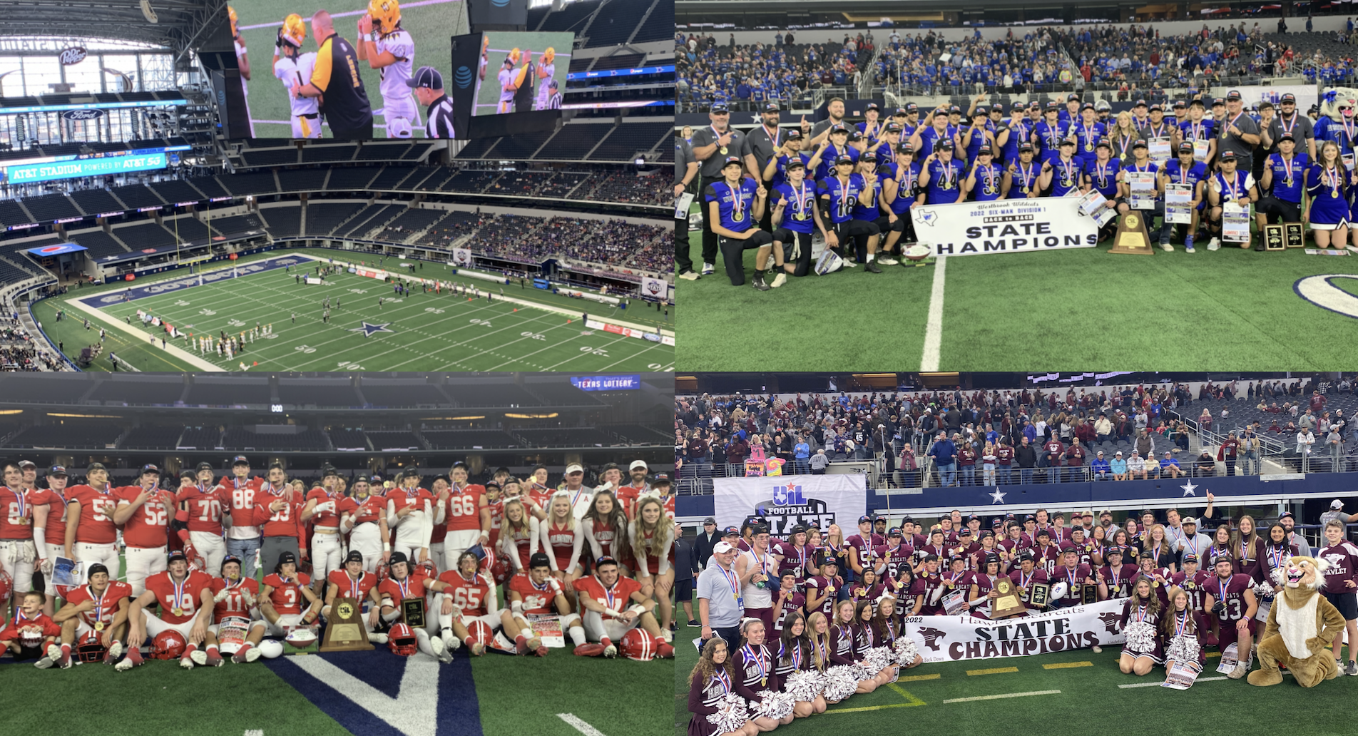 Texas 1A &amp; 2A State Champions!