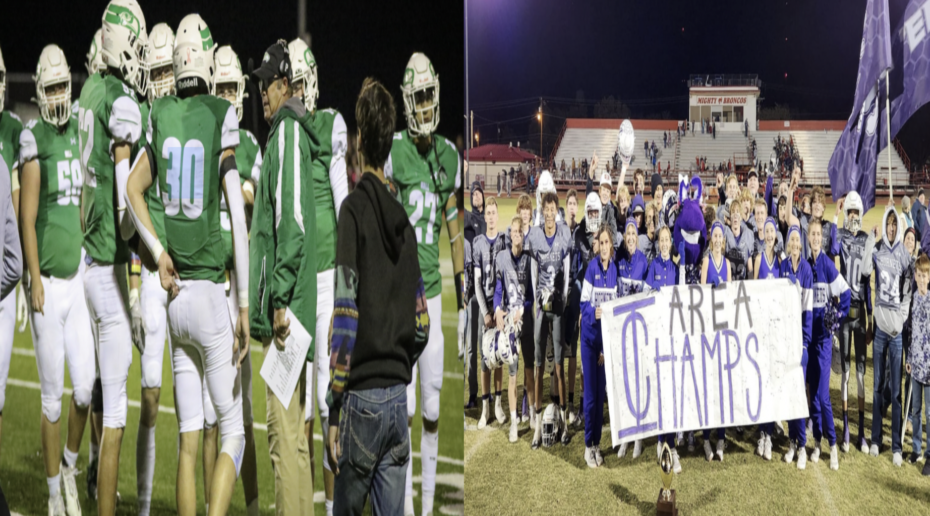 The Wall Hawks and the Irion County Hornets