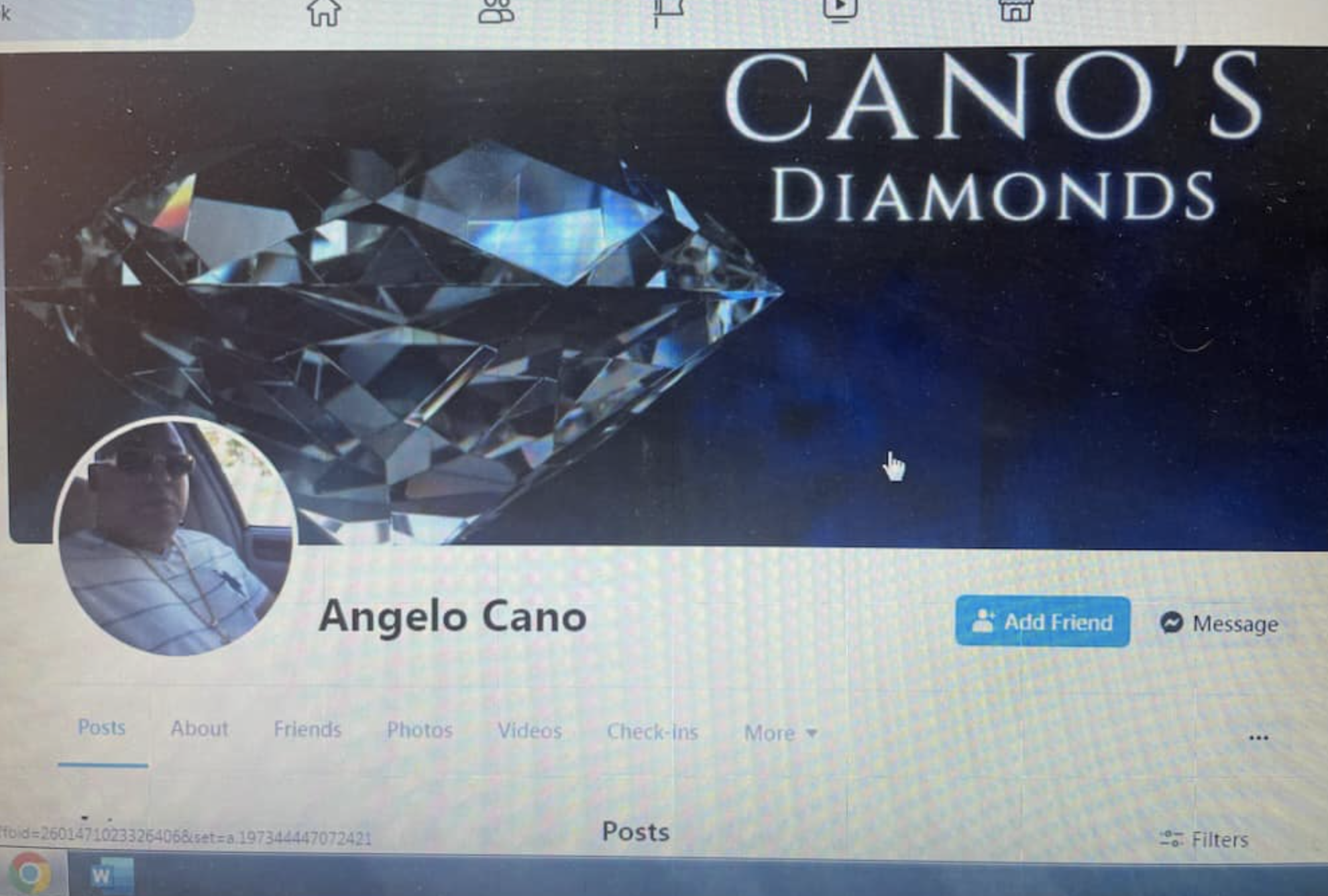 Cano's Diamond Scam Page