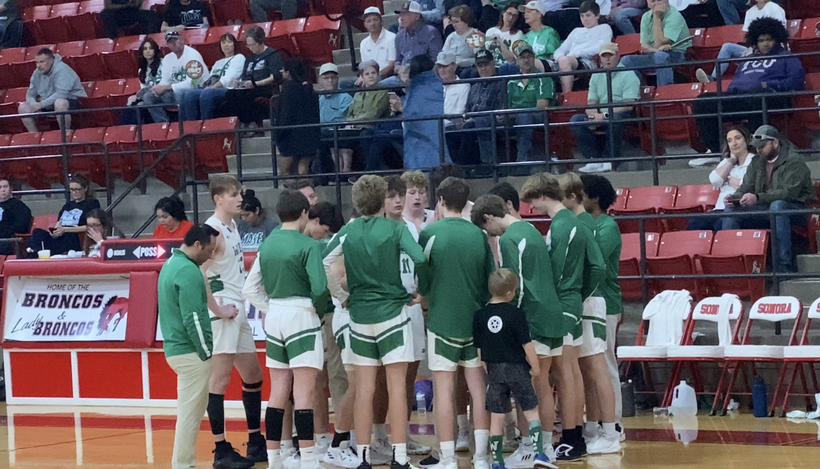 The Wall Hawks Beat the Ingram Moore Warriors in the Bi-District Round.