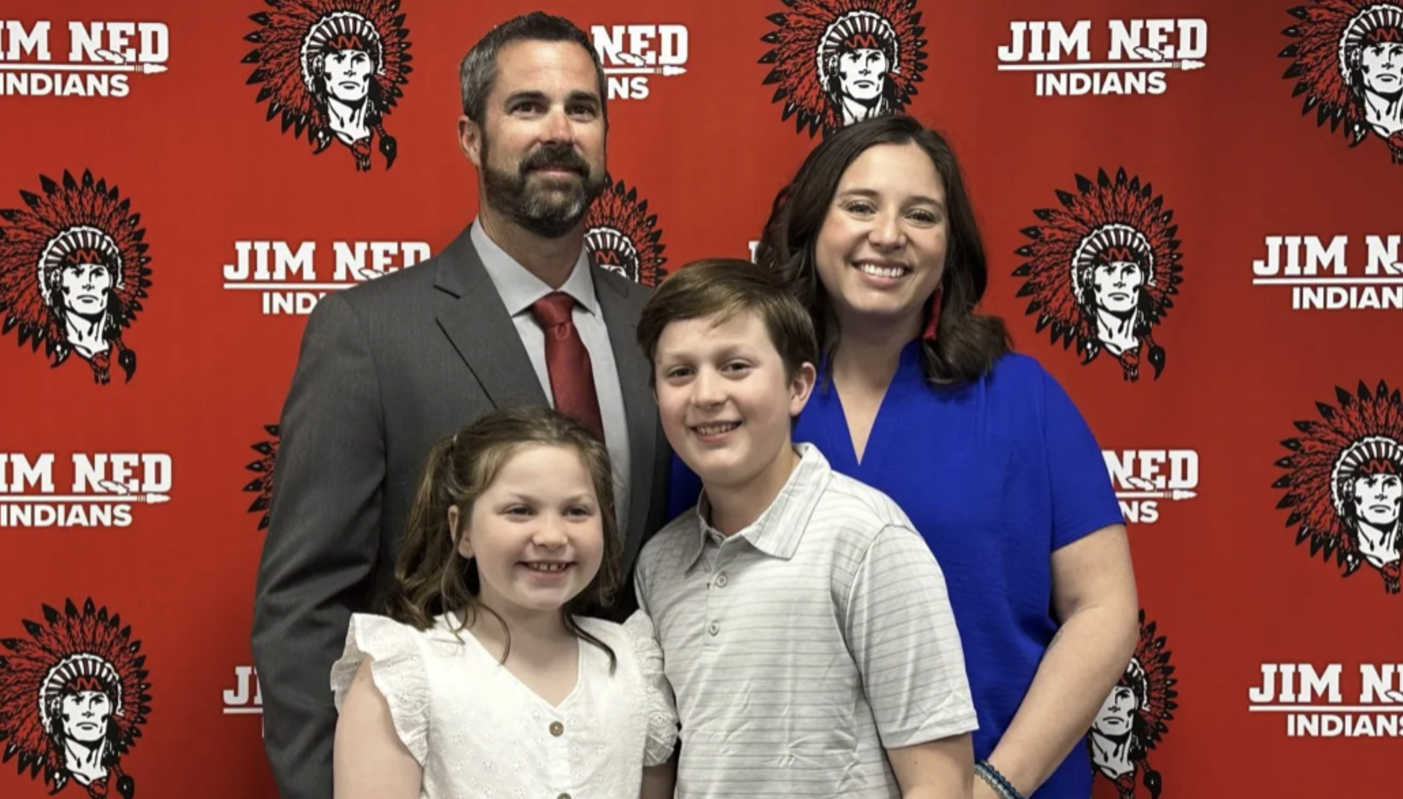 Jim Ned's Dustin Todd and Family
