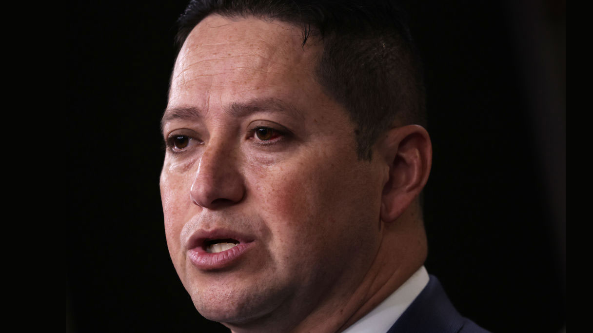 Congressman Tony Gonzales (R, TX-23). Congressional Hispanic Conference Holds News Conference To Discuss Group's Objectives.