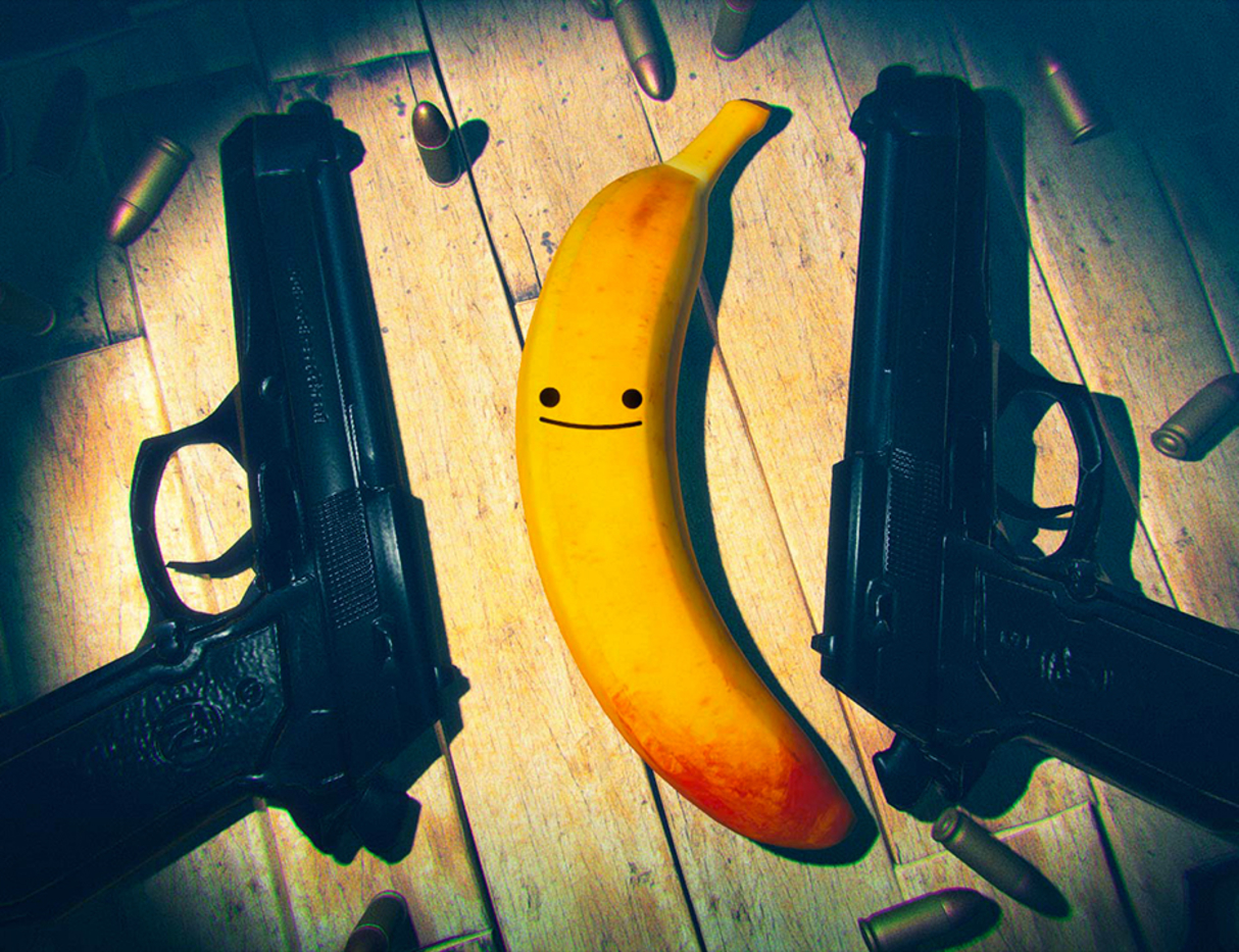Fake Banana &amp; Guns (Courtesy/GameSpot)