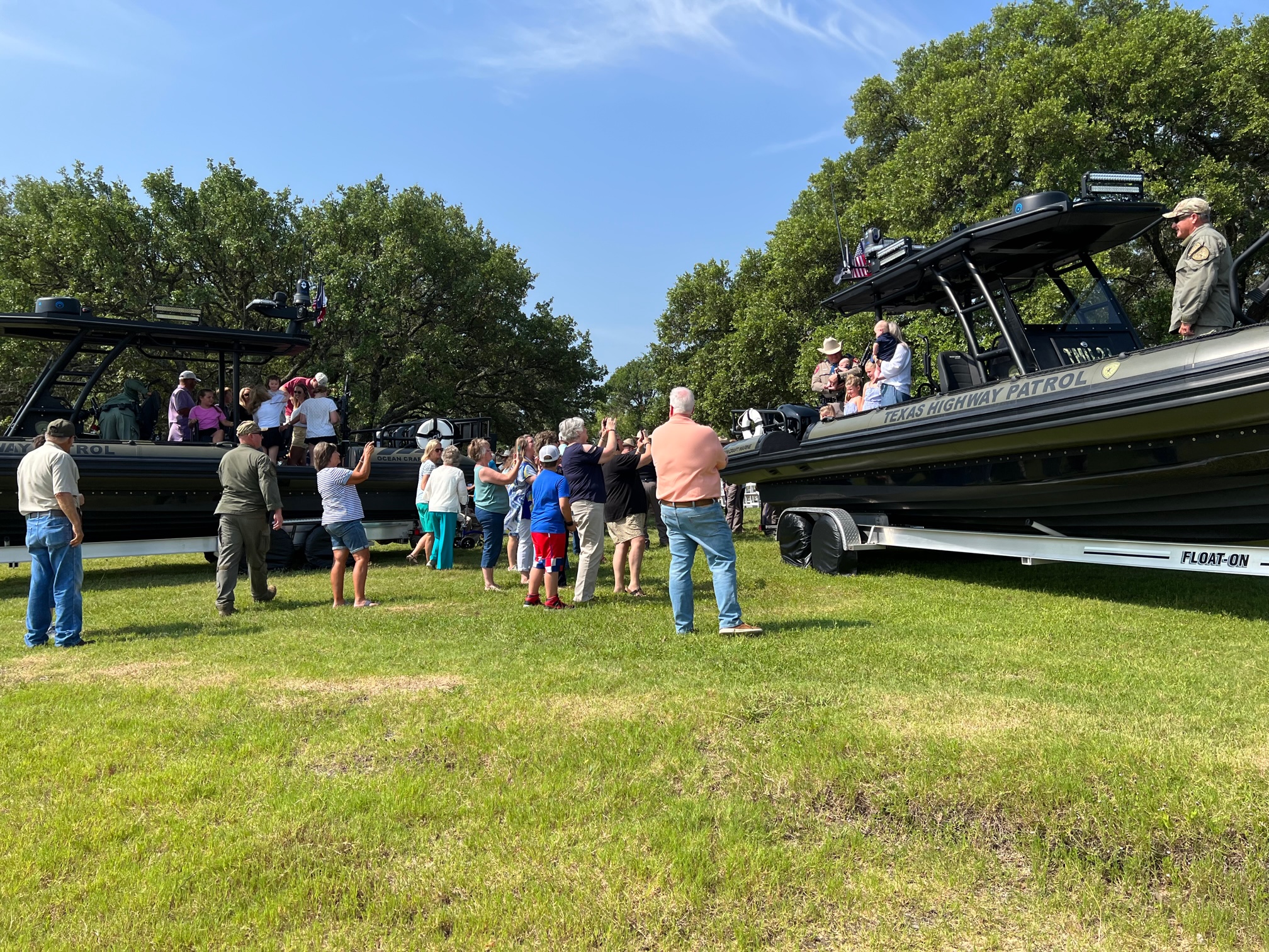 DPS Patrol Boats Christened at Lake Brownwood (LIVE! Photo/Yantis Green)