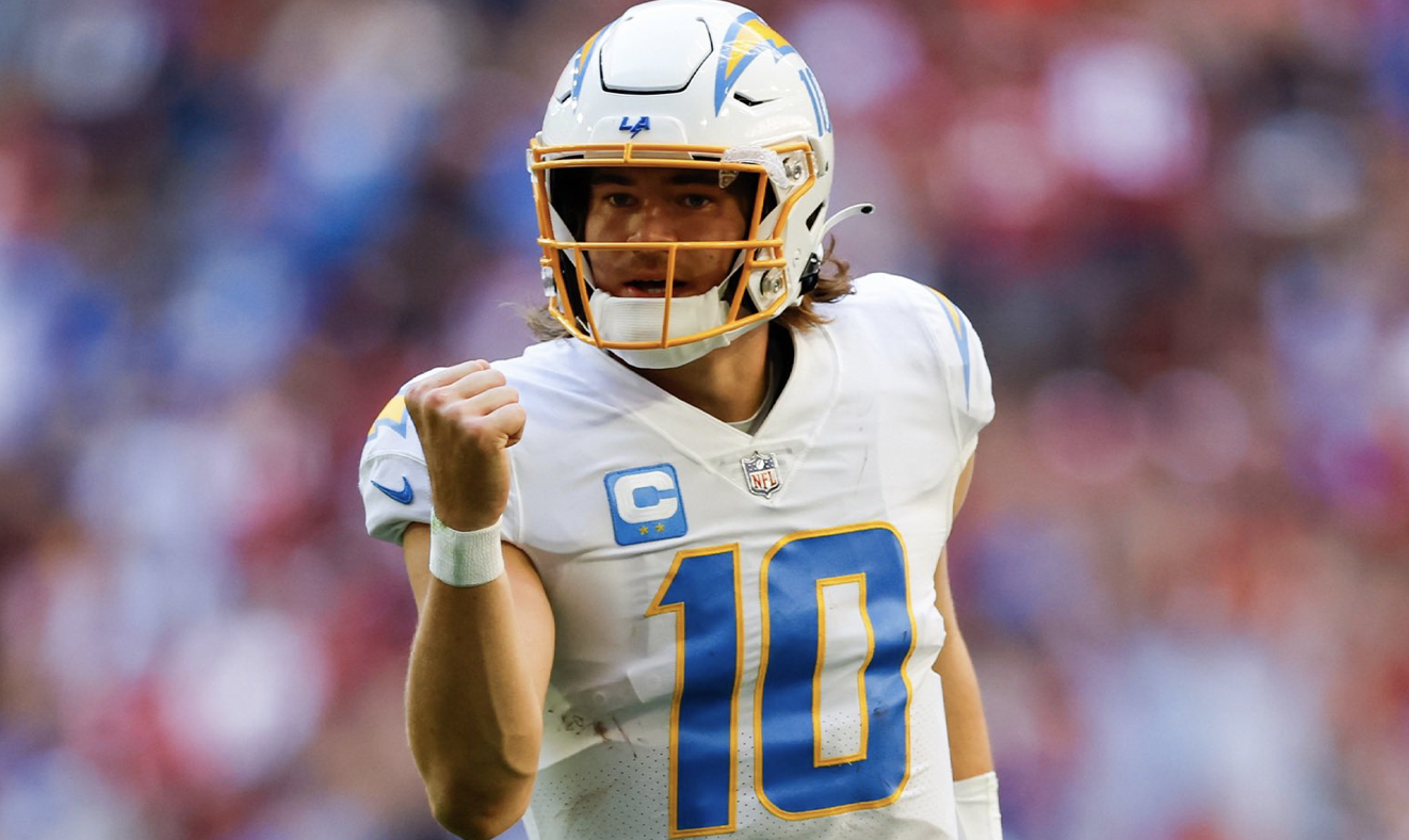 Los Angeles Chargers Quarterback Justin Herbert