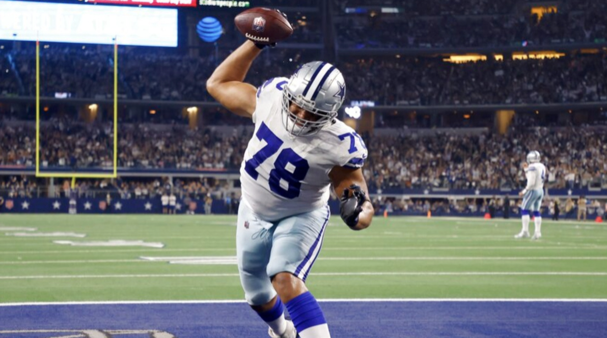 Dallas Cowboys Right Tackle Terence Steele