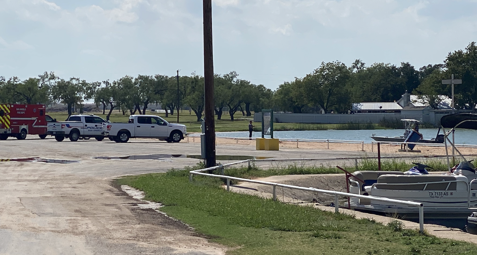 Body at Lake Nasworthy on Sep. 14, 2023