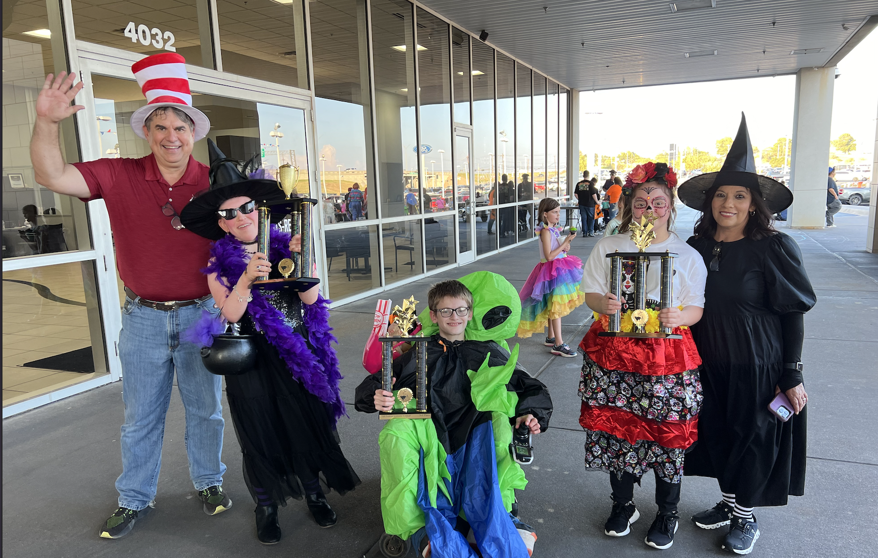 Winners of the 2023 Jim Bass Ford Trunk or Treat for Children with Special Needs Costume Contest
