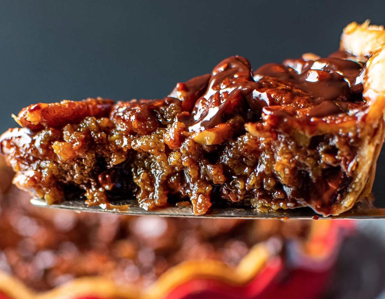 Bourbon Chocolate Pecan Pie (Courtesy Chunky Chef)