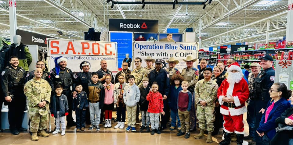 Operation Blue Santa 2023 (Courtesy SAPD)
