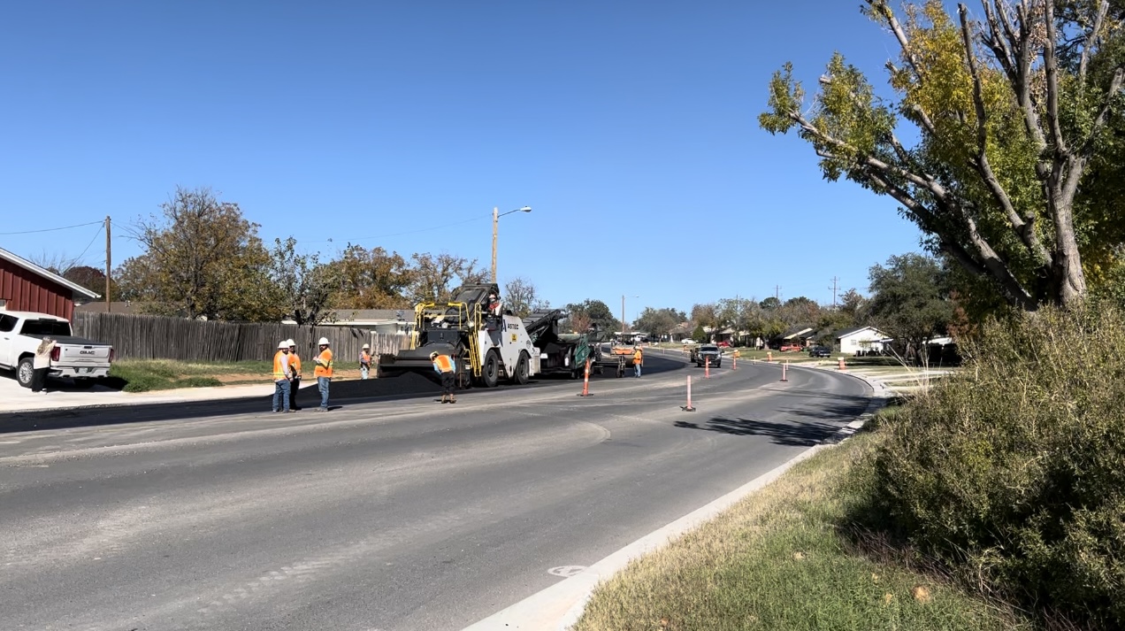 College Hills Final Layer of Asphalt (LIVE Photo Yantis Green)