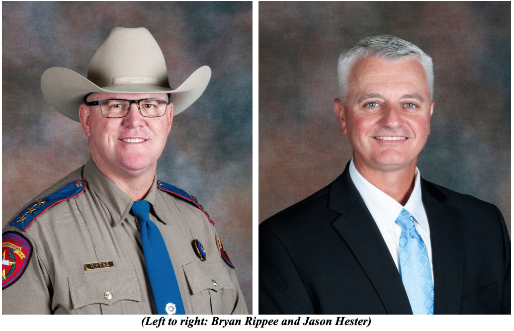 DPS Promotes Ripple and Hester (Courtesy DPS)