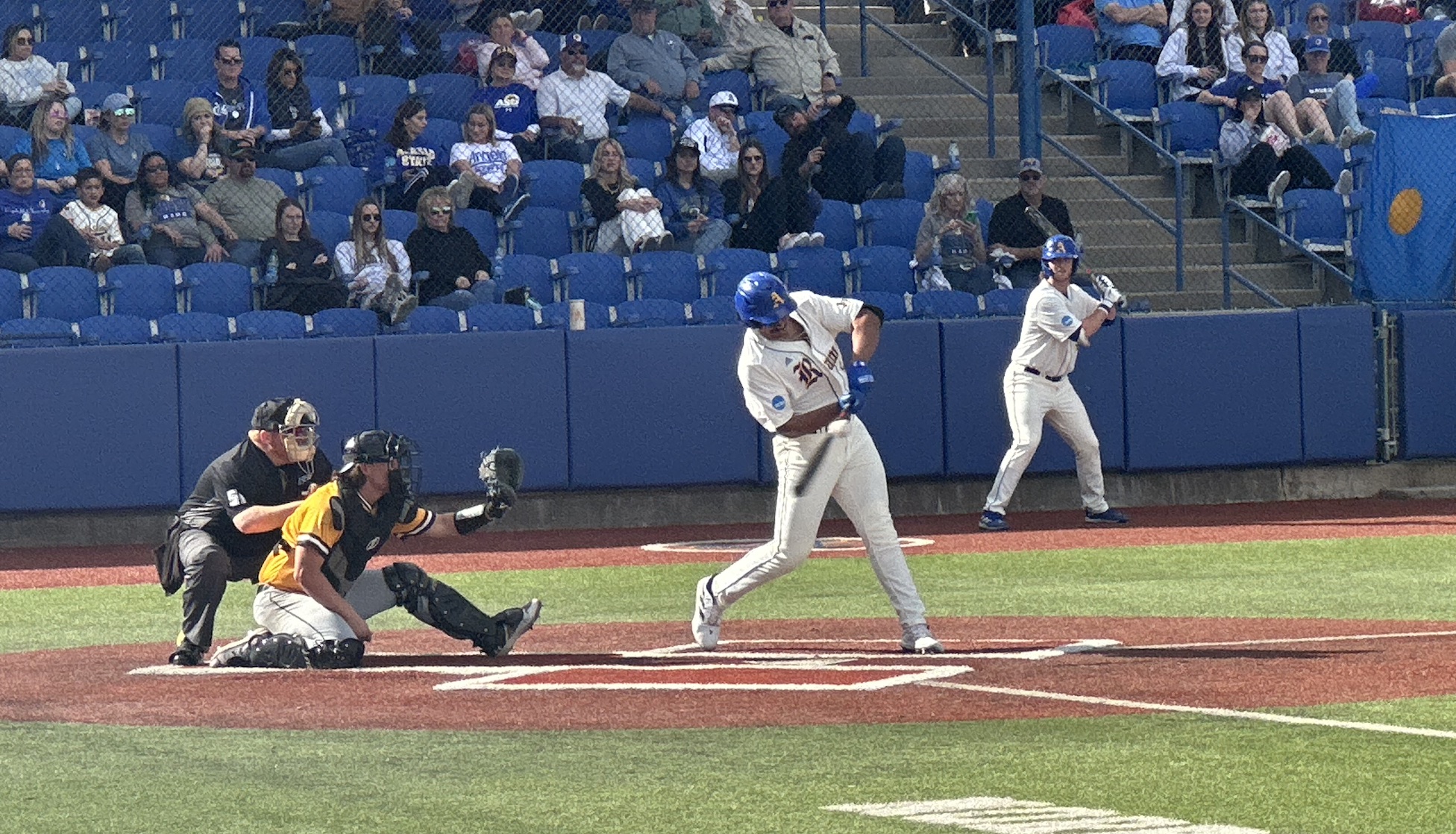 Angelo State Baseball in Action against Cameron on Feb. 10