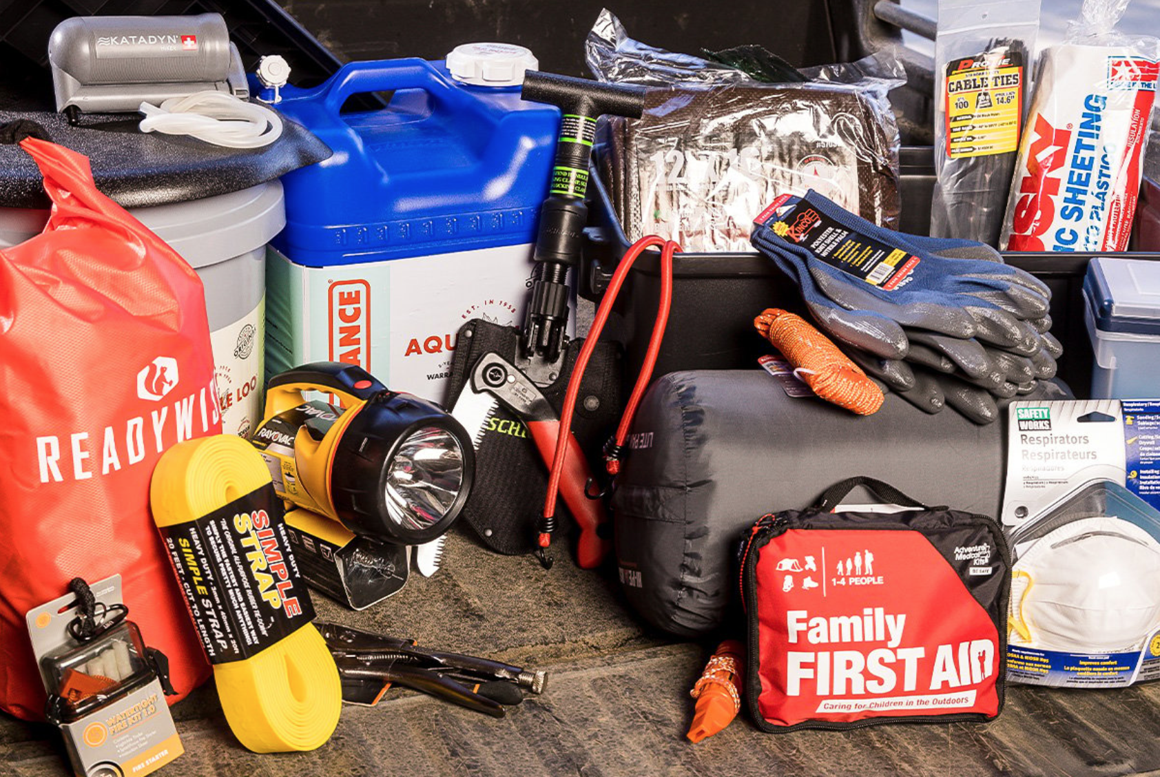 Emergency Supplies Courtesy Costal