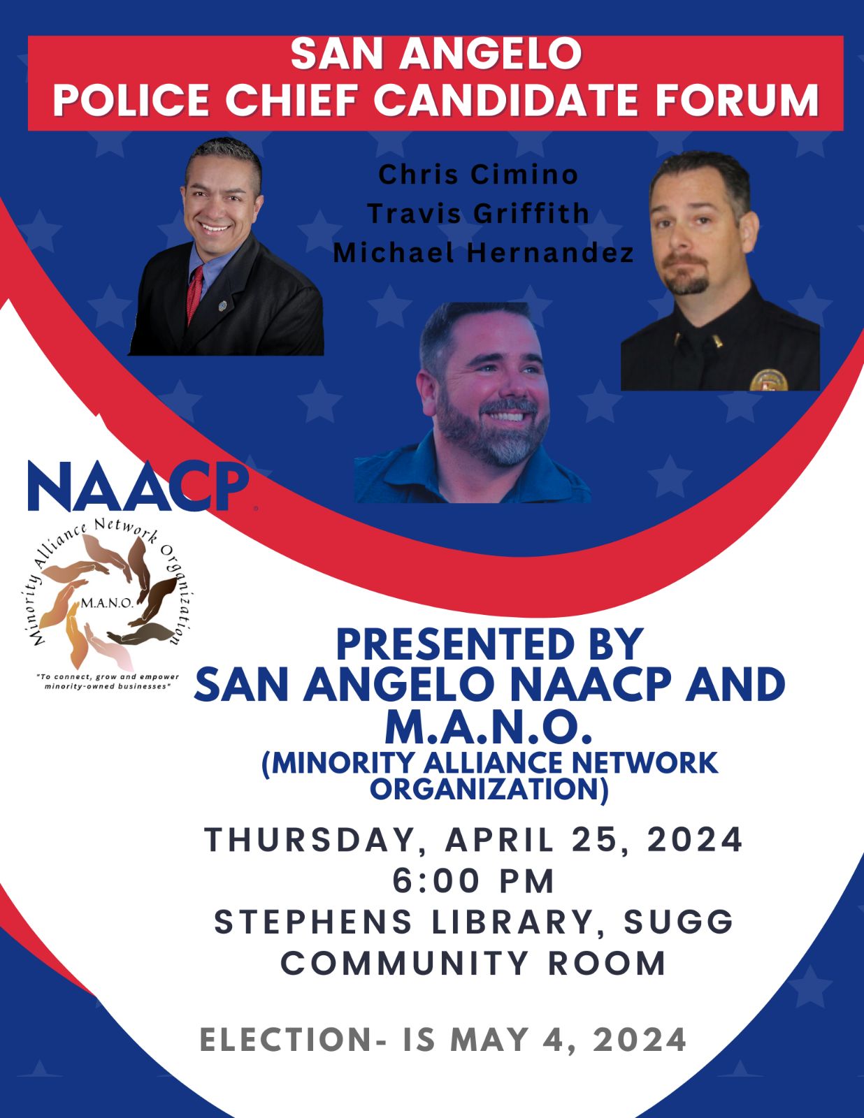 NAACP Candidate Forum Courtesy NAACP