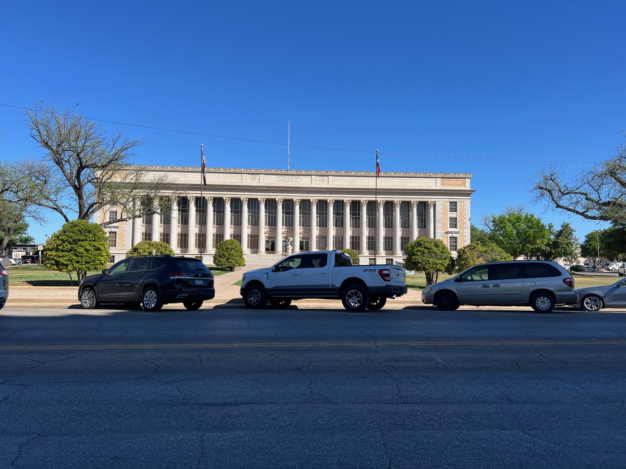 Tom Green County Courthouse 4.4.24 Live Photo/Yantis Green
