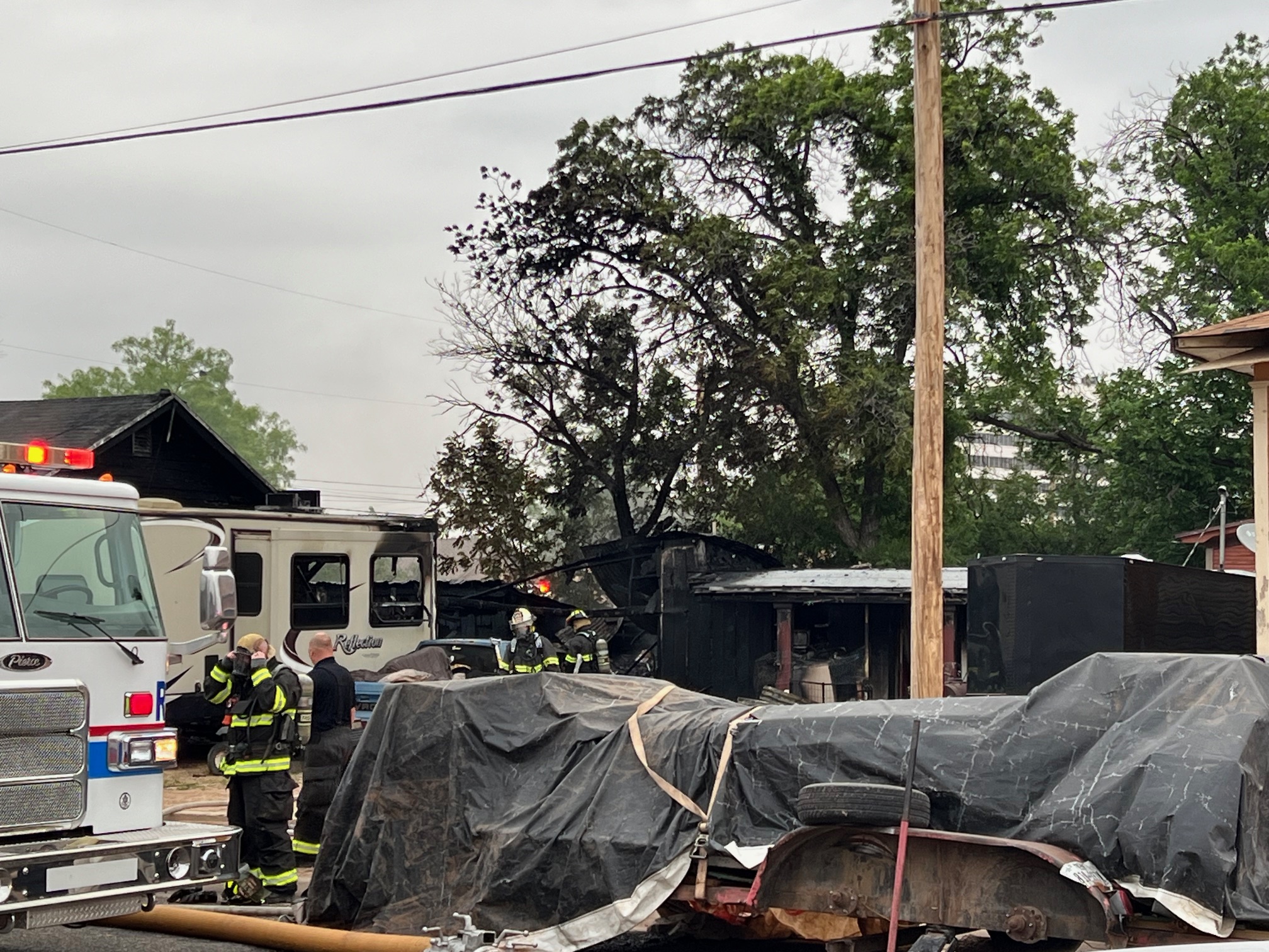 Porter St. Fire 5.1.24 (LIVE! PHOTO Yantis Green)