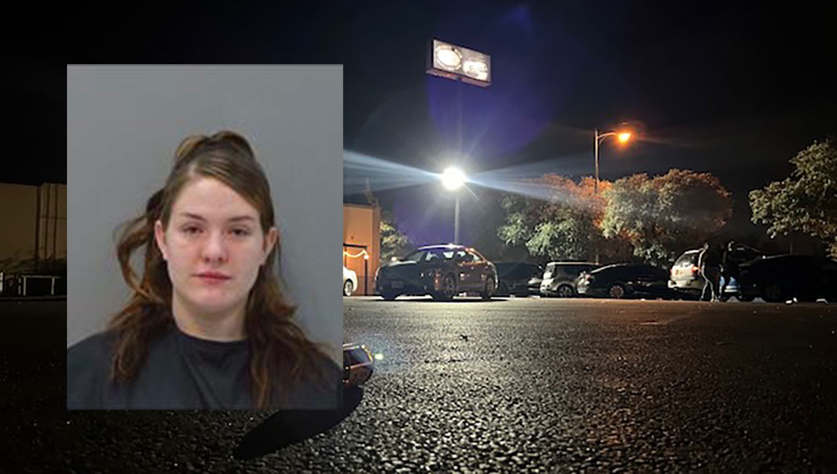 Brianna Hair, 21, was arrested in connection with the Whiskey River Brawl on Aug 31, 2024.