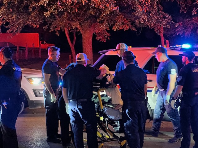 Man lay unconscious on a gurney following the bar fight. See "Brawl Erupts at Downtown Bar, Leaving One Man Seriously Injured" on August 31, 2024.