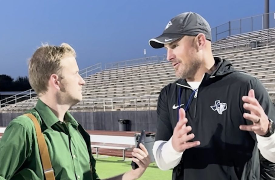 Argyle Liberty Christian Head Coach Jason Witten