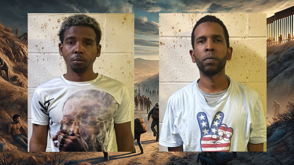 Jaroscar Chavez Silva, 38 (right), a Cuban national, was hit with gun charges after getting busted at a shelter in Queens, New York. He and his brother, Roshiel, 30, also a Cuban national, are wanted for attempted murder in Florida.