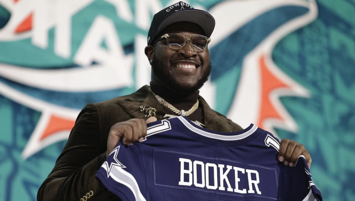 Dallas Cowboys 12th overall pick, Tyler Booker