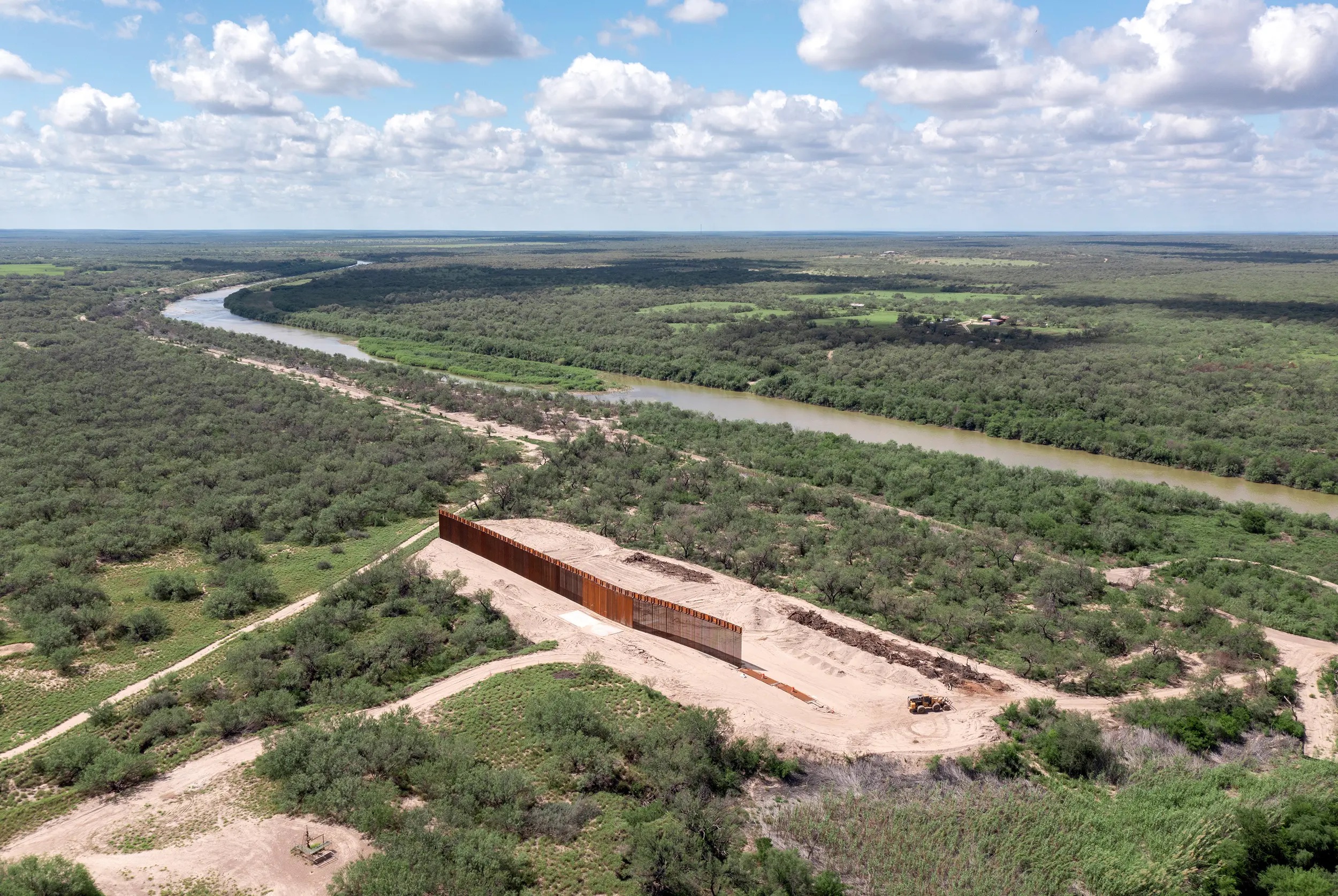 Four years after Gov. Greg Abbott announced Texas would be the first state to build its own border wall, lawmakers have quietly stopped funding the project, leaving only scattered segments covering a small fraction of the border.