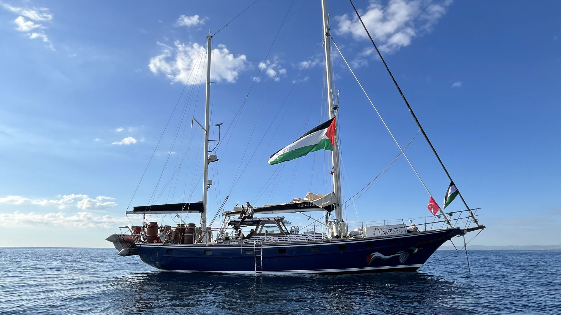 On 1 June Greta and some other volunteers left Italy on a boat called the Madleen (pictured here), carrying about fifteen virtue-signaling meddlers, less than a truckload of food, and an awful lot of gall.