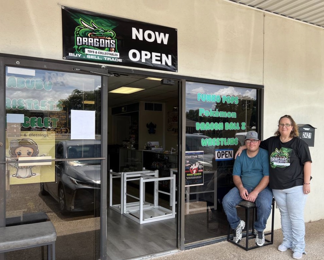 A local couple has opened a new business, Dragons Toys &amp; Collectables