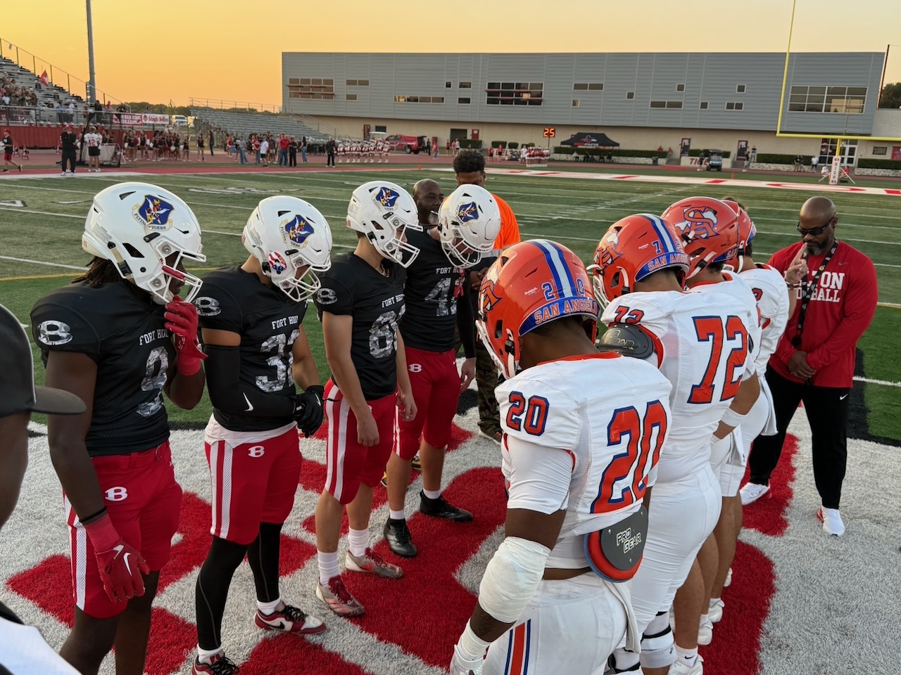 San Angelo Central traveled to Belton to face Fort Hood on Sept 19, 2025.