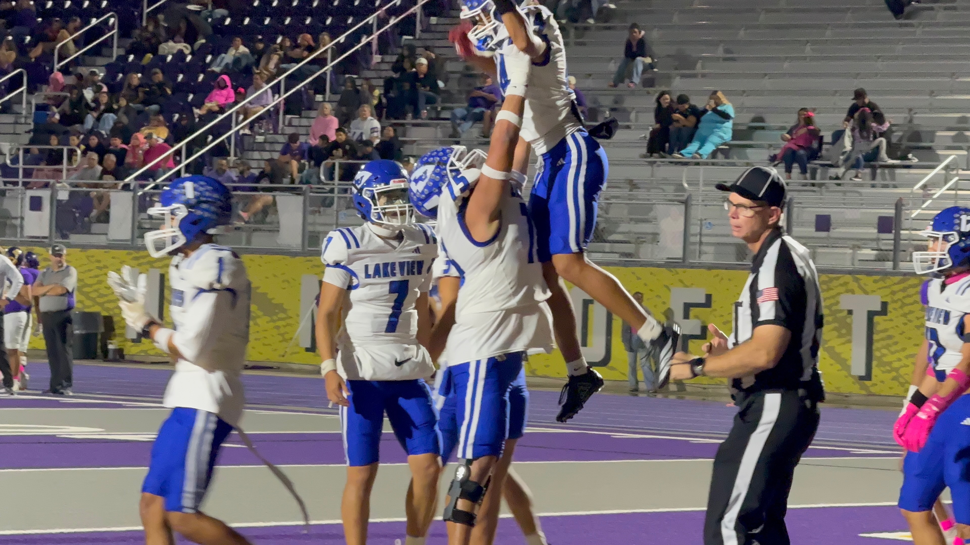 Lake View defeated Pecos on Oct 23, 2025 42-14.