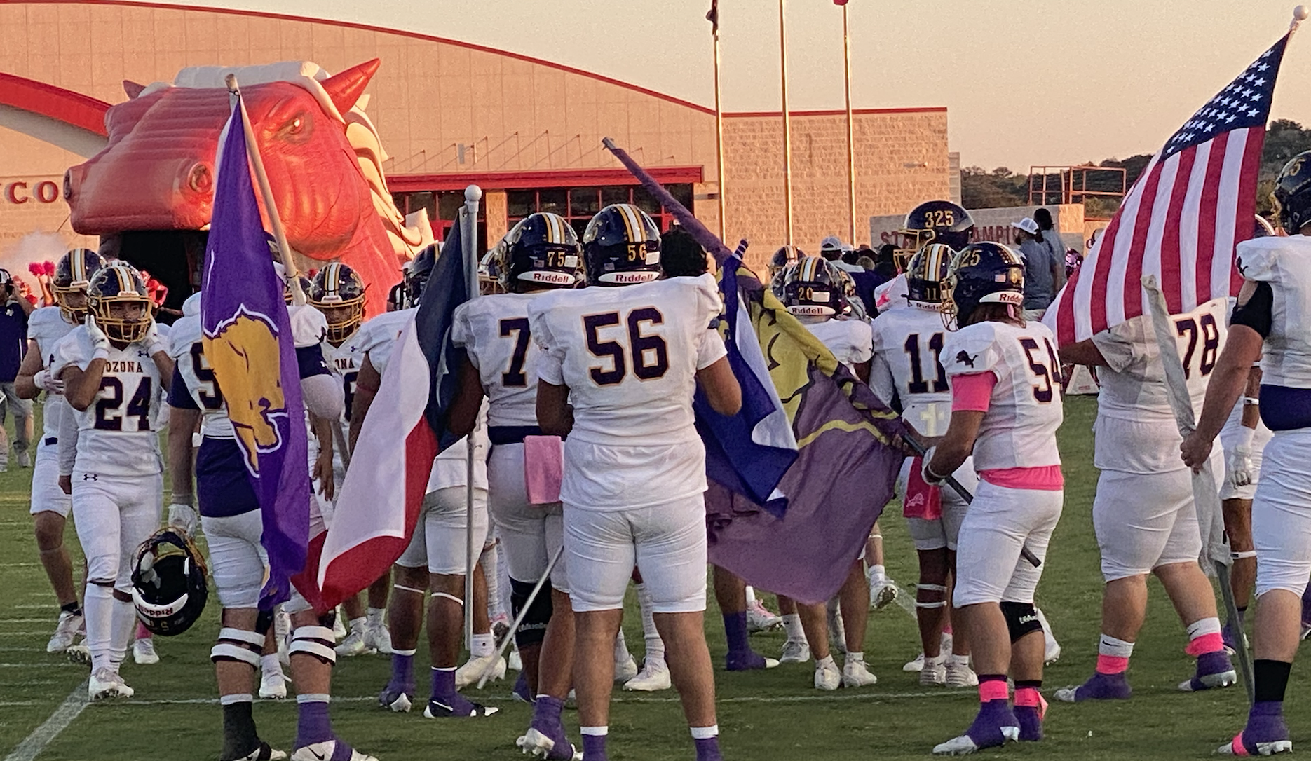 Ozona Lions Take the Field Against Sonora