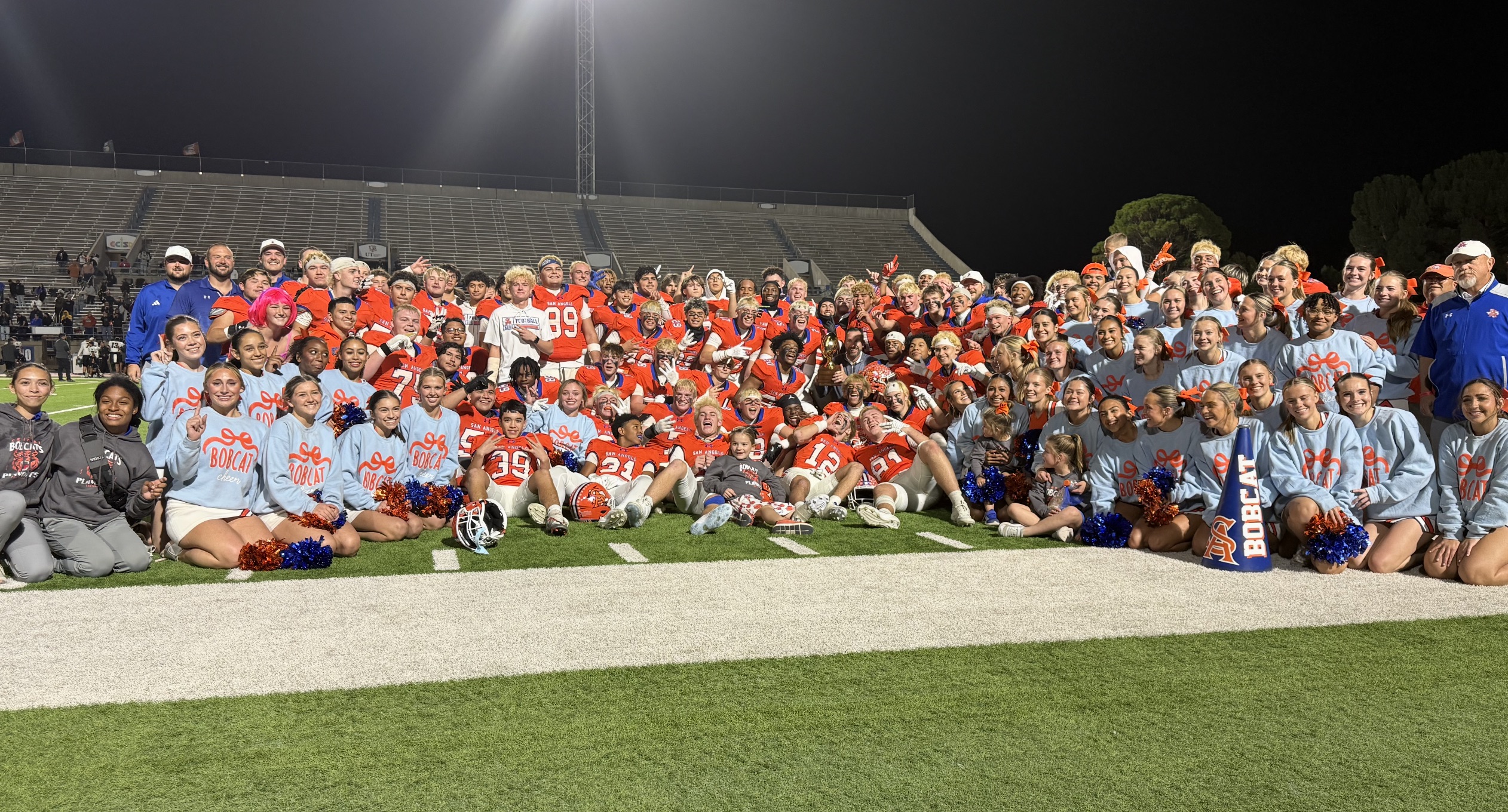 2025 Bi-District Champions: Central Bobcats