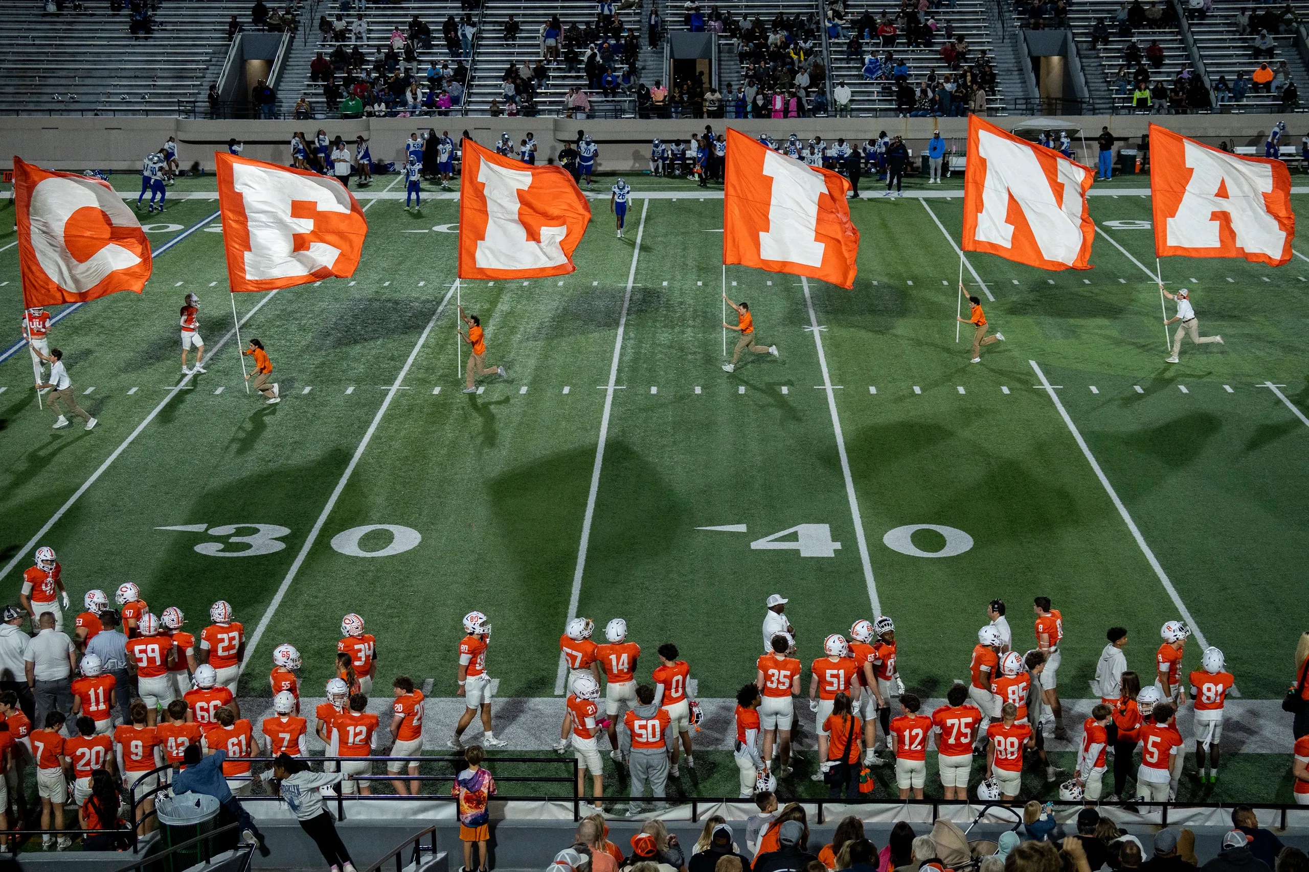 While the top-ranked Celina Bobcats chase another state championship this month, their head coach is barred from the field.