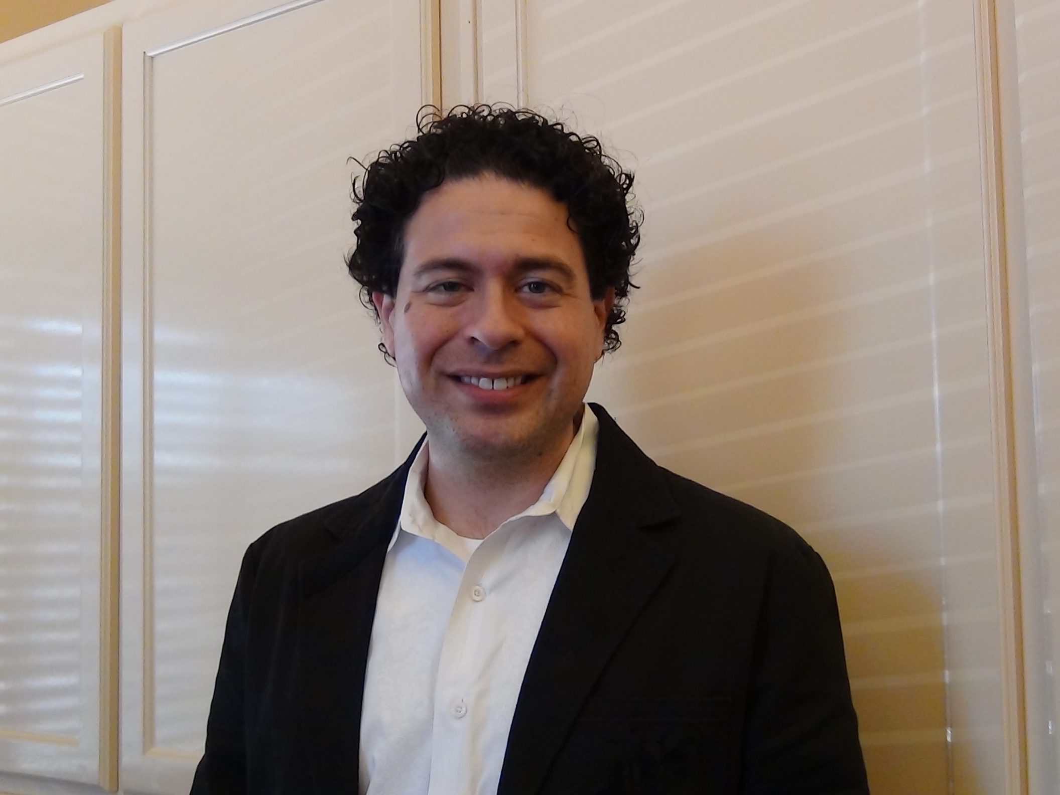 Michael Schneider out of costume (LIVE! photo by Cheyenne Benson)