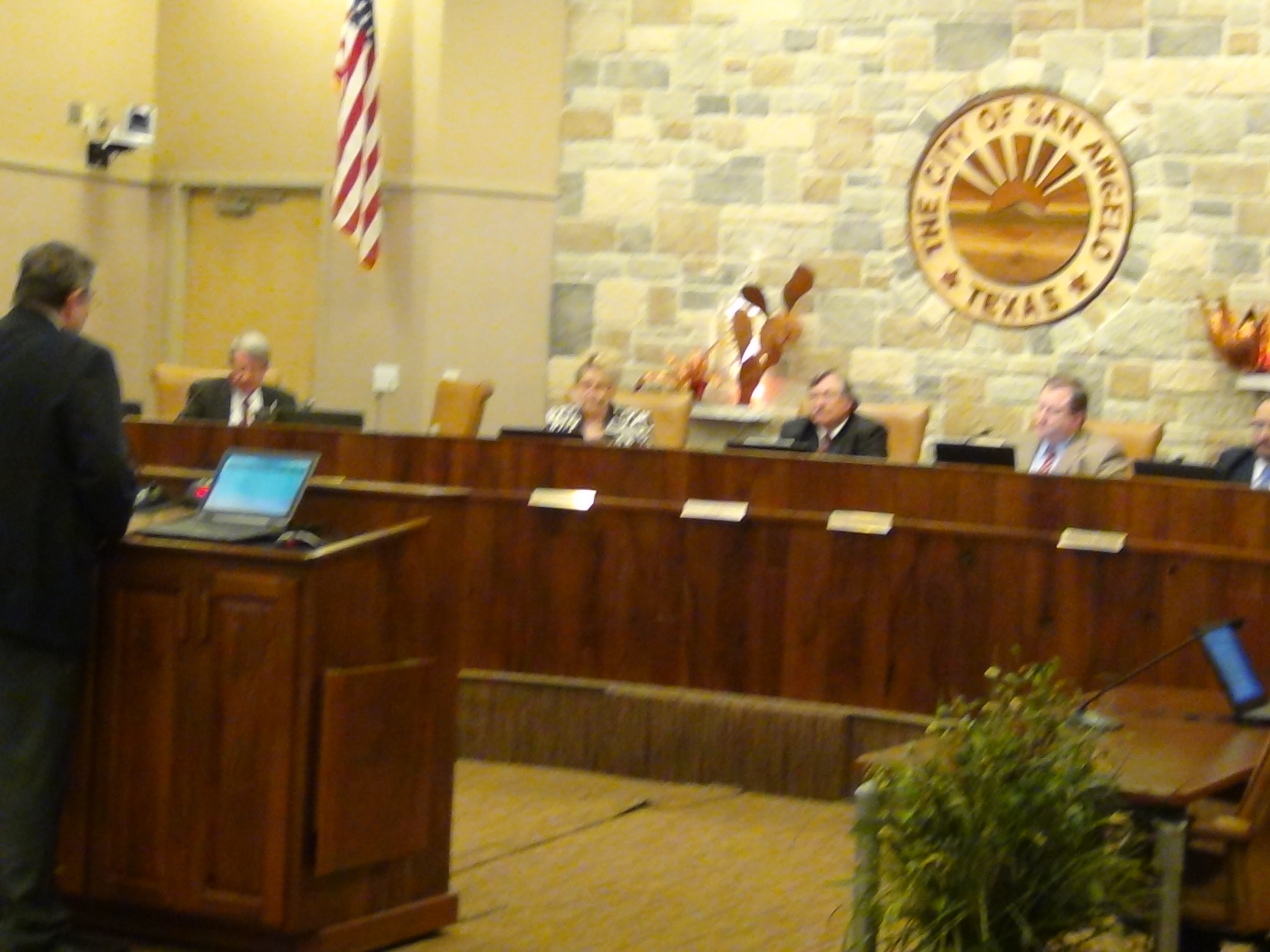 City Council Meeting (LIVE! photo by Cheyenne Benson)