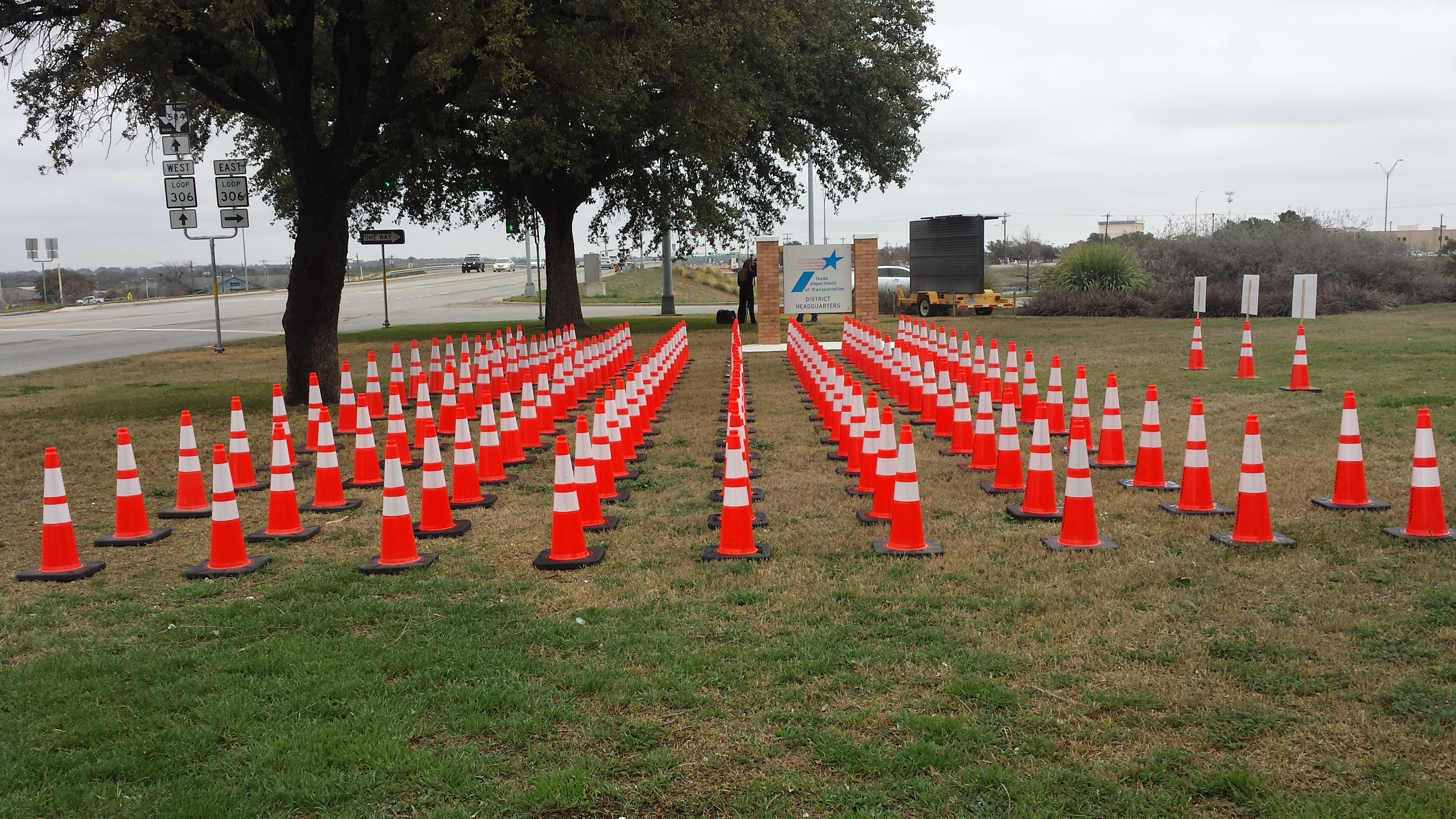 TxDOT National Work Zone Safety Awareness Week March 23-27 (LIVE! photo/Amanda Henson)