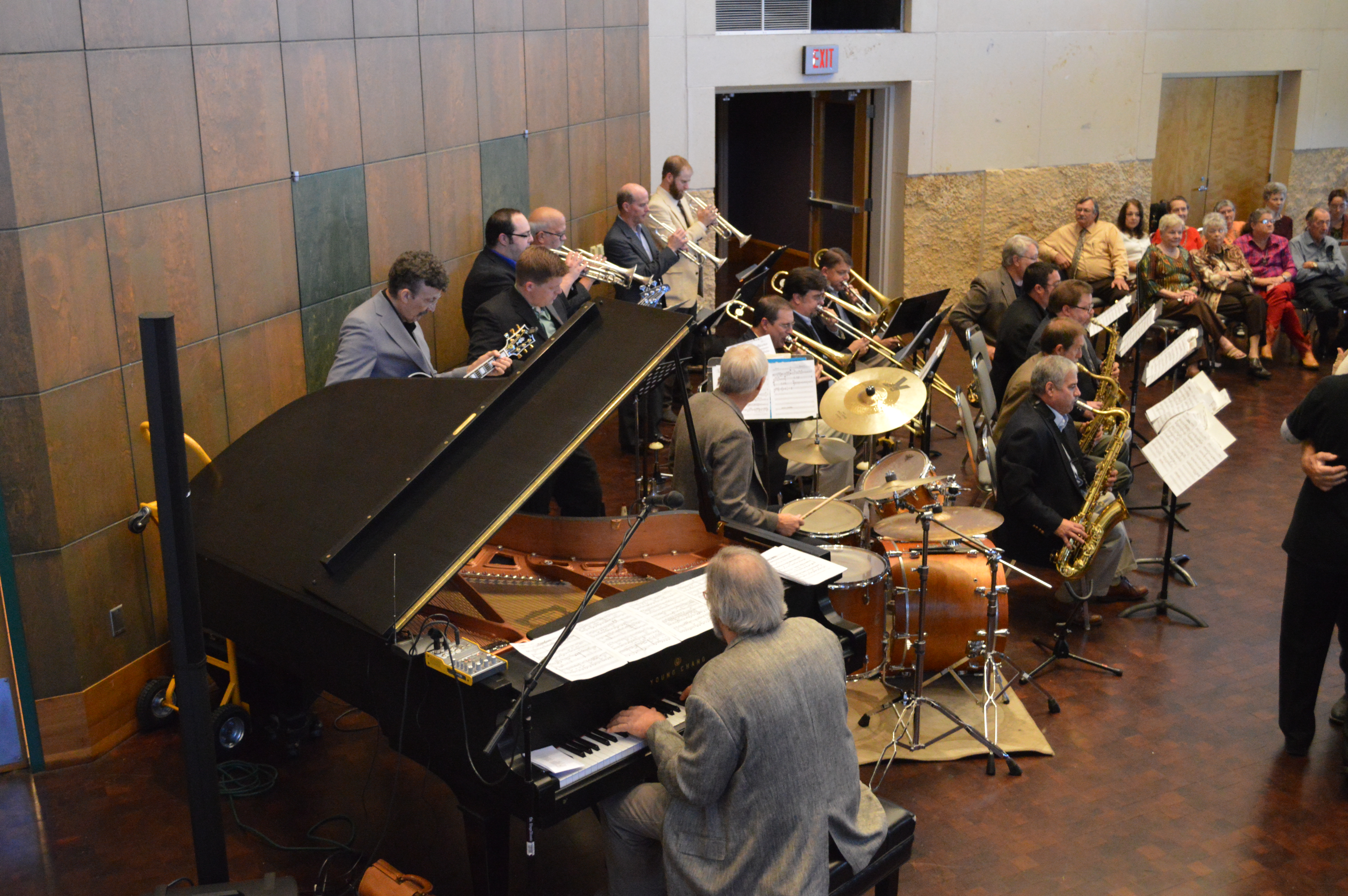 West Texas Jazz Orchestra performed at the SAMFA "Play It Again" concert series (LIVE! Photo by Lauren Lopez)