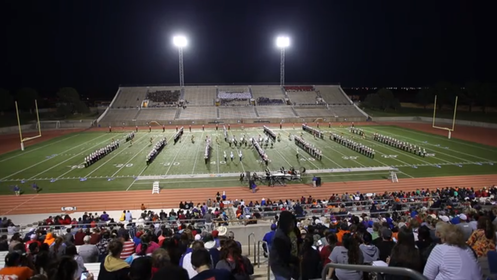 The Central High School band will compete at the area UIL competition this weekend. (Screenshot of video by Charles Ditmore)