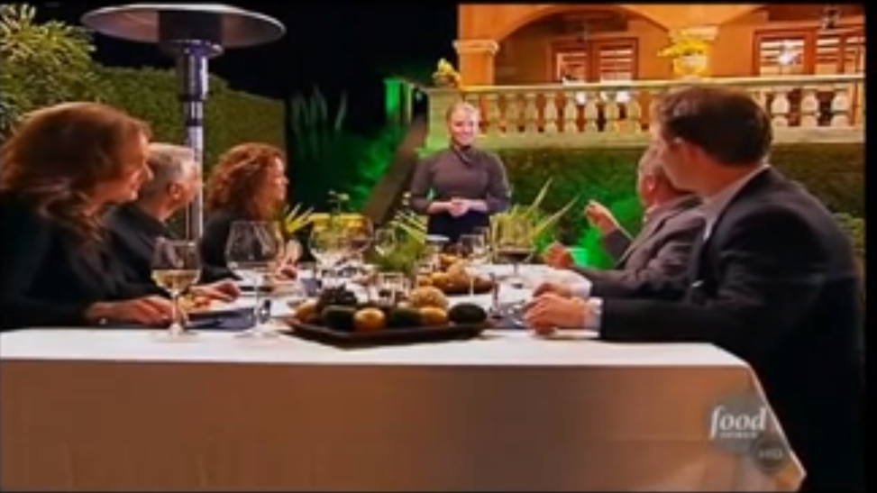 Jyll's risotto on Food Network Star season 7, episode 7. (Screenshot/YouTube)