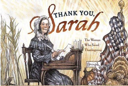 Sarah Josepha Hale lobbied for the institution of Thanksgiving in the mid-1800s until President Lincoln declared it a national holiday in 1863. (Photo courtesy of blogs.libraries.iub.edu)