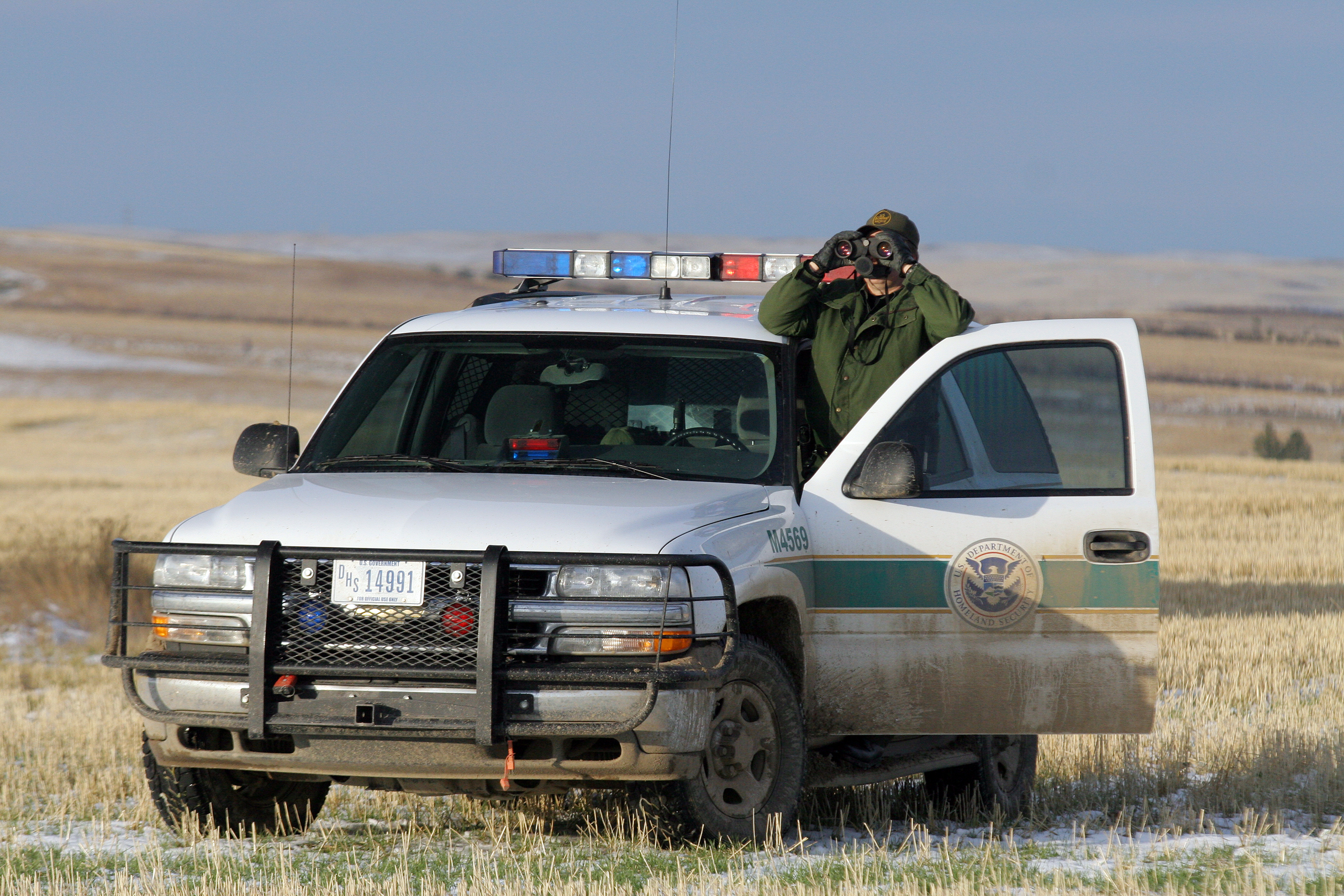 border patrol agent working the border.  (Contributed/CBP)