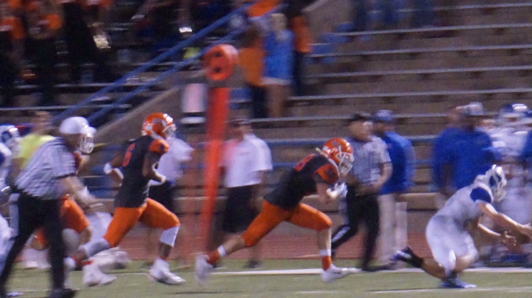San Angelo's Central High School Bobcats defeated the Del Rio Rams 36-0 August 29, 2014. (LIVE! Photo/John Basquez)
