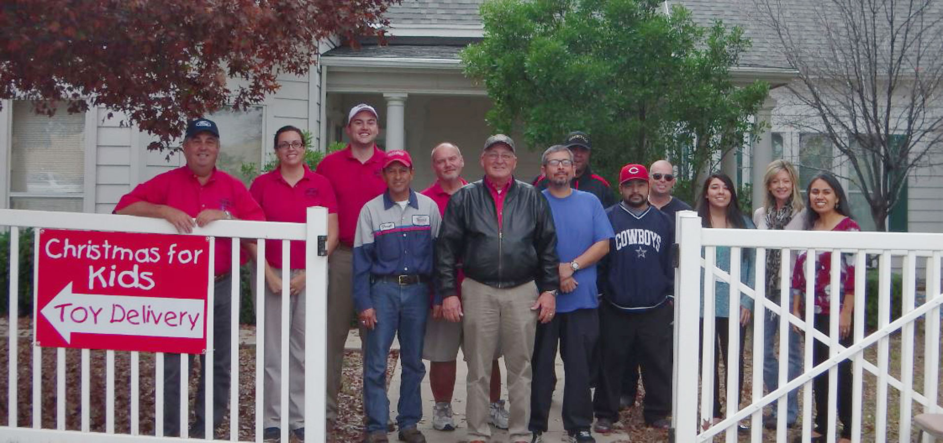 Employees of Jim Bass Ford donate bikes for Christmas to the Childrens Advocacy Center. (Contributed/Laura Sosa)