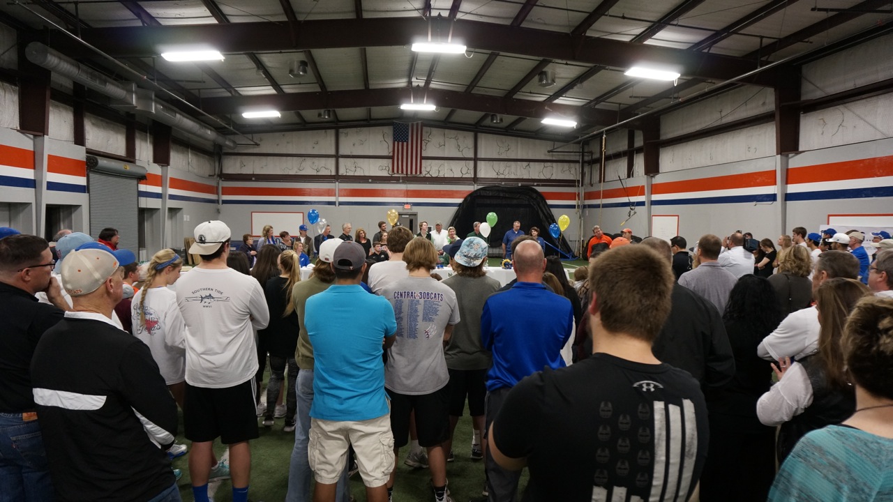 A large crowd arrived at the San Angelo Stadium field house to honor Central seniors on signing day. (LIVE! Photo/Joe Hyde)