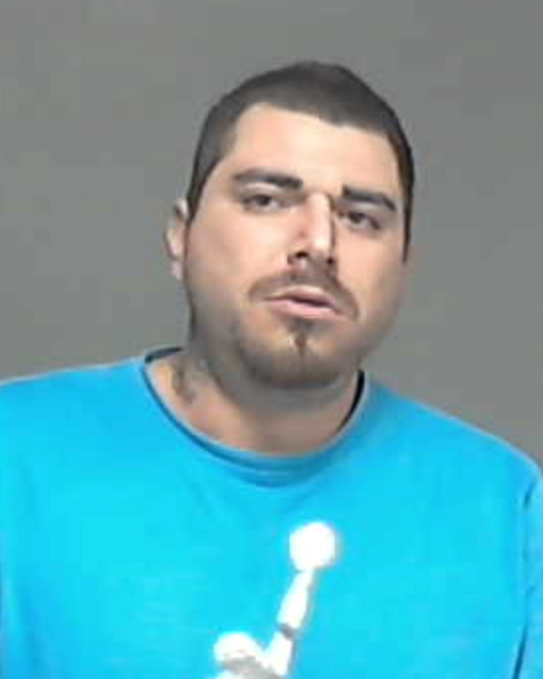 Adam Herrera was busted with a pound of pot after a speeding violation. (Photo/TGCJ)