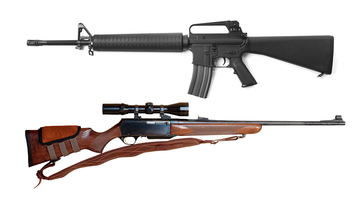 Semi-automatic weapons. (LIVE! Photo/Archive)