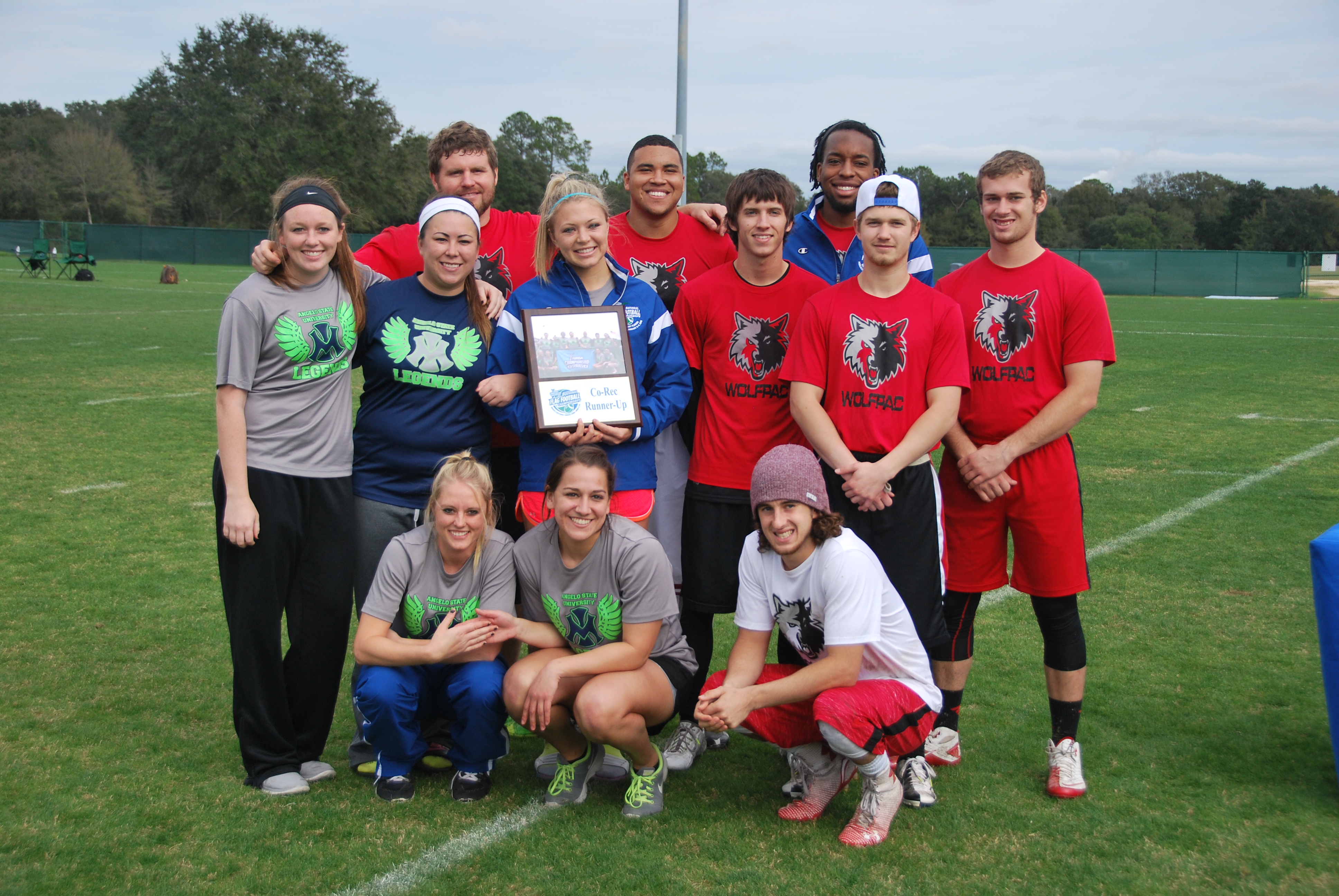 The IM Legends flag football team. (Contributed Photo/ASU)