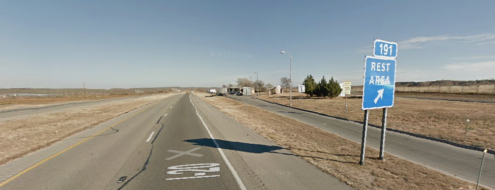 One woman died in a crash on I-20 Saturday. (Screenshot/Google Maps)