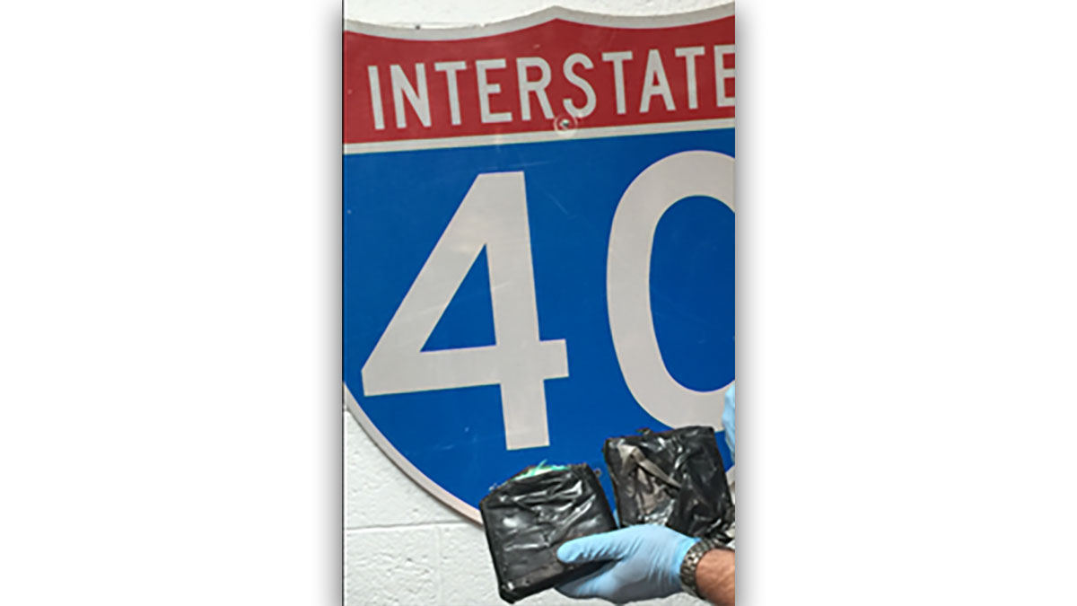 DPS seized $166,000 worth of drugs on IH 40 (Photo courtesy of DPS)